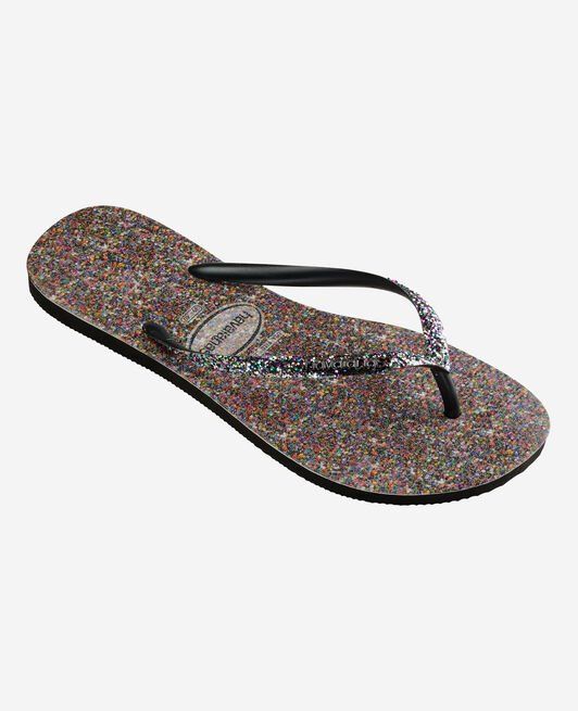 HAVAIANAS SLIM CARNAVAL - BLACK