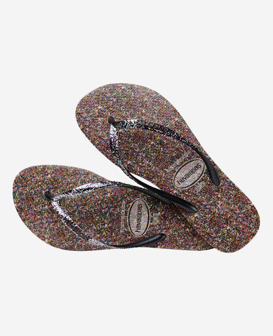 HAVAIANAS SLIM CARNAVAL - BLACK
